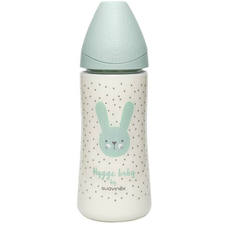 SUAVINEX HYGGE BIBERON 360ML FLUSSO DENSO CONIGLIO VERDE