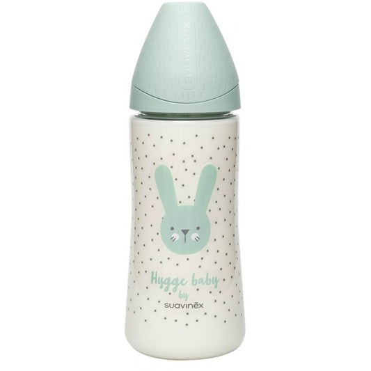 SUAVINEX HYGGE BIBERON 360ML FLUSSO DENSO CONIGLIO VERDE