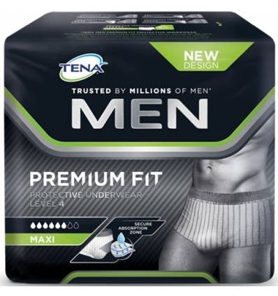 TENA MEN PREMIUM FIT MAXI LIVELLO 4 TAGLIA L 8 PEZZI