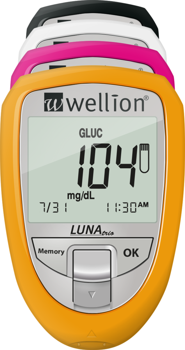 WELLION LUNA TRIO BIANCO KIT