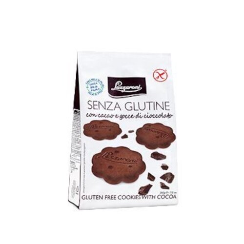 LAZZARONI Frollini Cacao con Gocce Cioccolata 200g