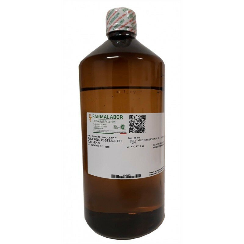 GLICEROLO VEG E422 PH EUR 1KG
