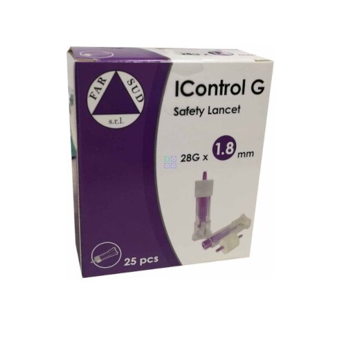 ICONTROL G SAFETY LANCETTE25PZ