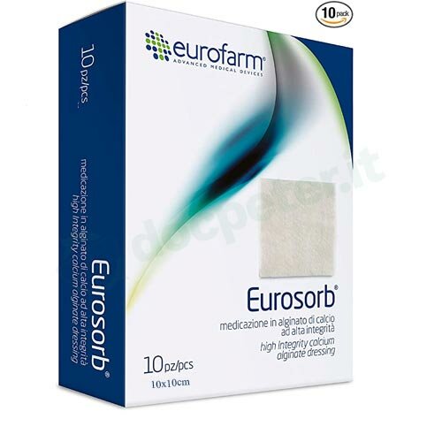 EUROSORB MEDIC ALGINATO 10X10C