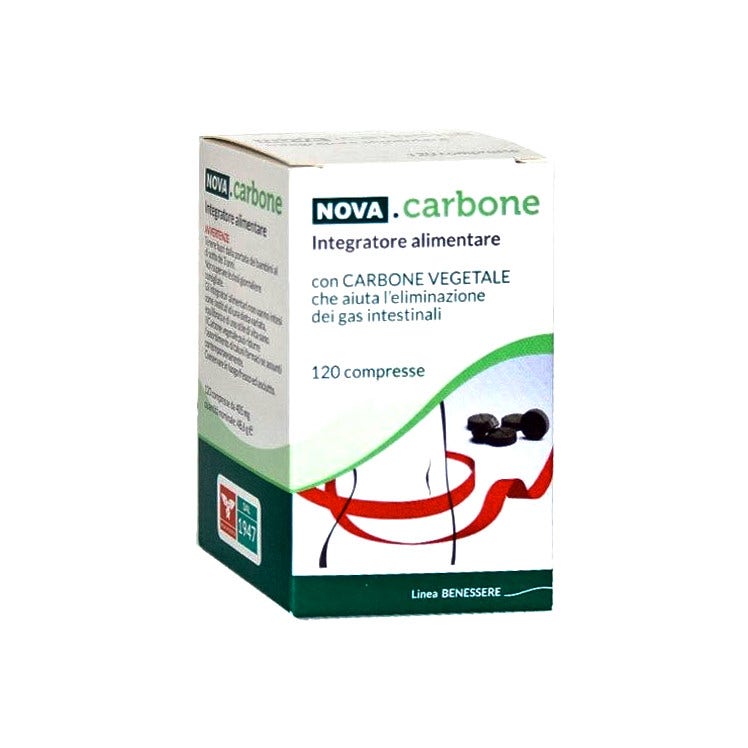 Nova Carbone Vegetale 120 Compresse
