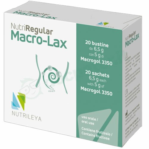 NUTRIREGULAR MACRO LAX 20BUST