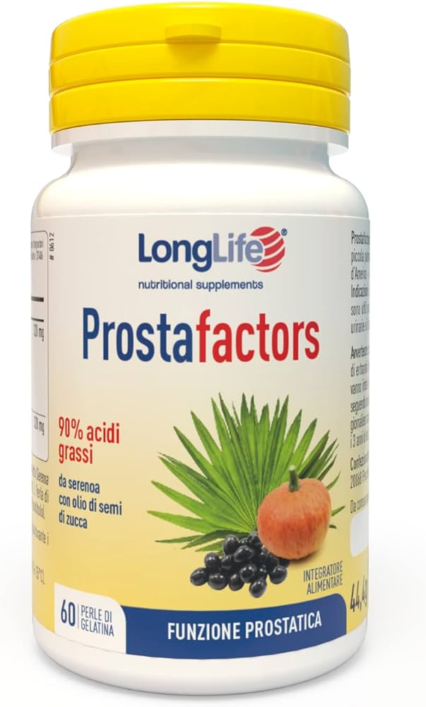 LONGLIFE PROSTAFACTORS 60 Cps