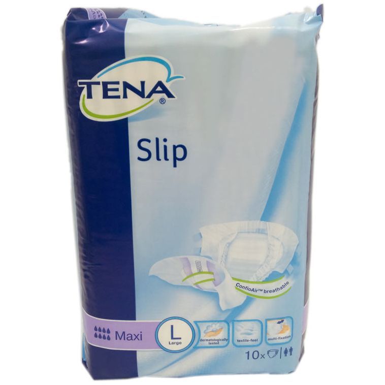 TENA SLIP MAXI  L 10PZ
