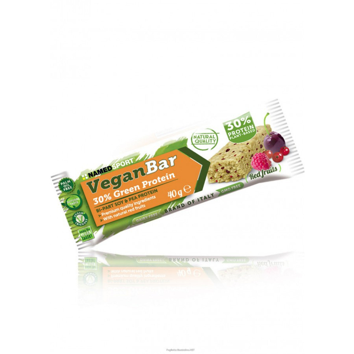 VEGAN BAR RED FRUITS 40G