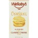 WELLABY'S CRACKERS CLASSIC CHEESE 100 GRAMMI