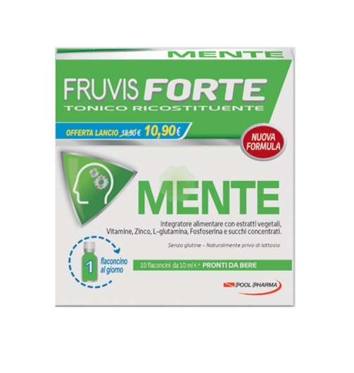 FRUVIS FORTE MENTE 10 FLACONCINI 10 ML