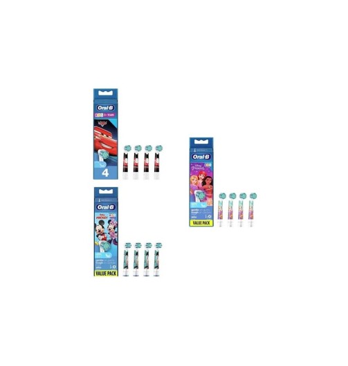 ORALB 5 TESTINE DI RICAMBIO CROSS ACTION NERO