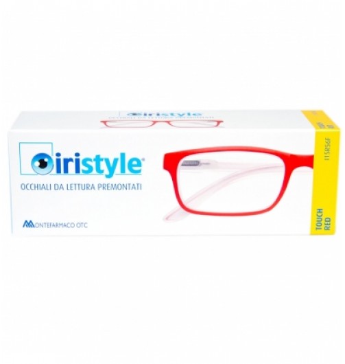 OCCHIALI IRISTYLE TOUCH RED +2,5