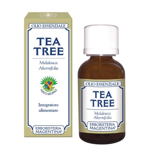 Erbamea Tea Tree Olio Essenziale Biologico Integratore Alimentare 20ml