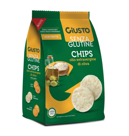 GIUSTO S/G Chips Olio Evo 40g