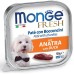 Monge Fresh Paté Bocconcini Con Anatra Cibo Umido Per Cani Adulti 100g