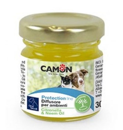 Camon Diffusore Ambienti Citronella Olio di Neem Per Cani/Gatti 30ml