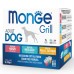 Monge Grill Adult Multibox Mix Manzo Merluzzo Pollo Tacchino Per Cani Adulti 12 Bustine