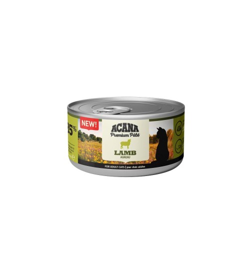 Acana Umido Gatto Premium Paté Con Agnello Lattina 85gr