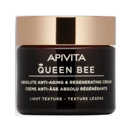 apivita sa apivita queen bee light crema viso anti-età assoluta&rigenerante texture leggera 50ml